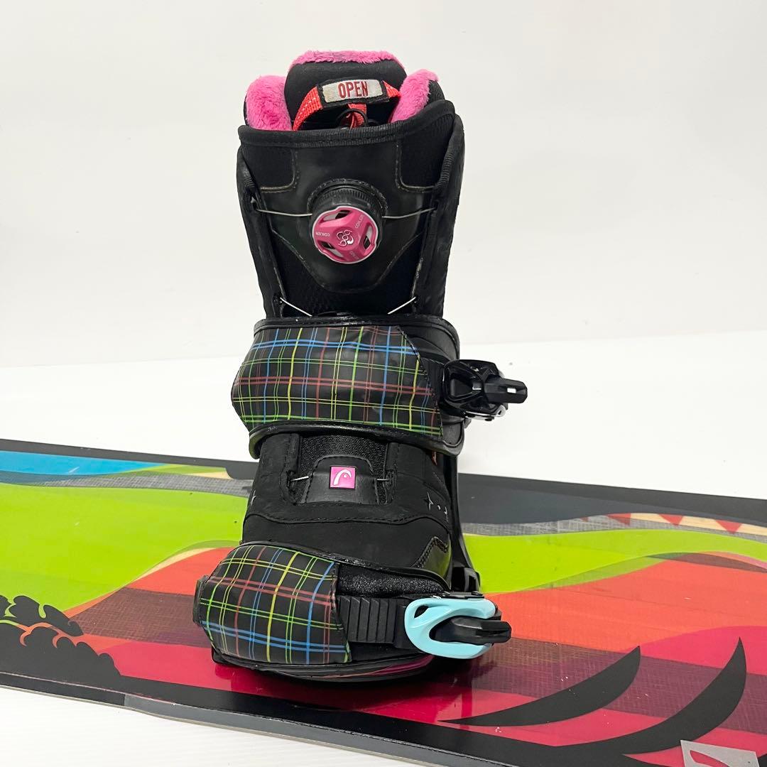 head レディース スノボセット　ヘッド　スノーボード ビンディング　板　美品