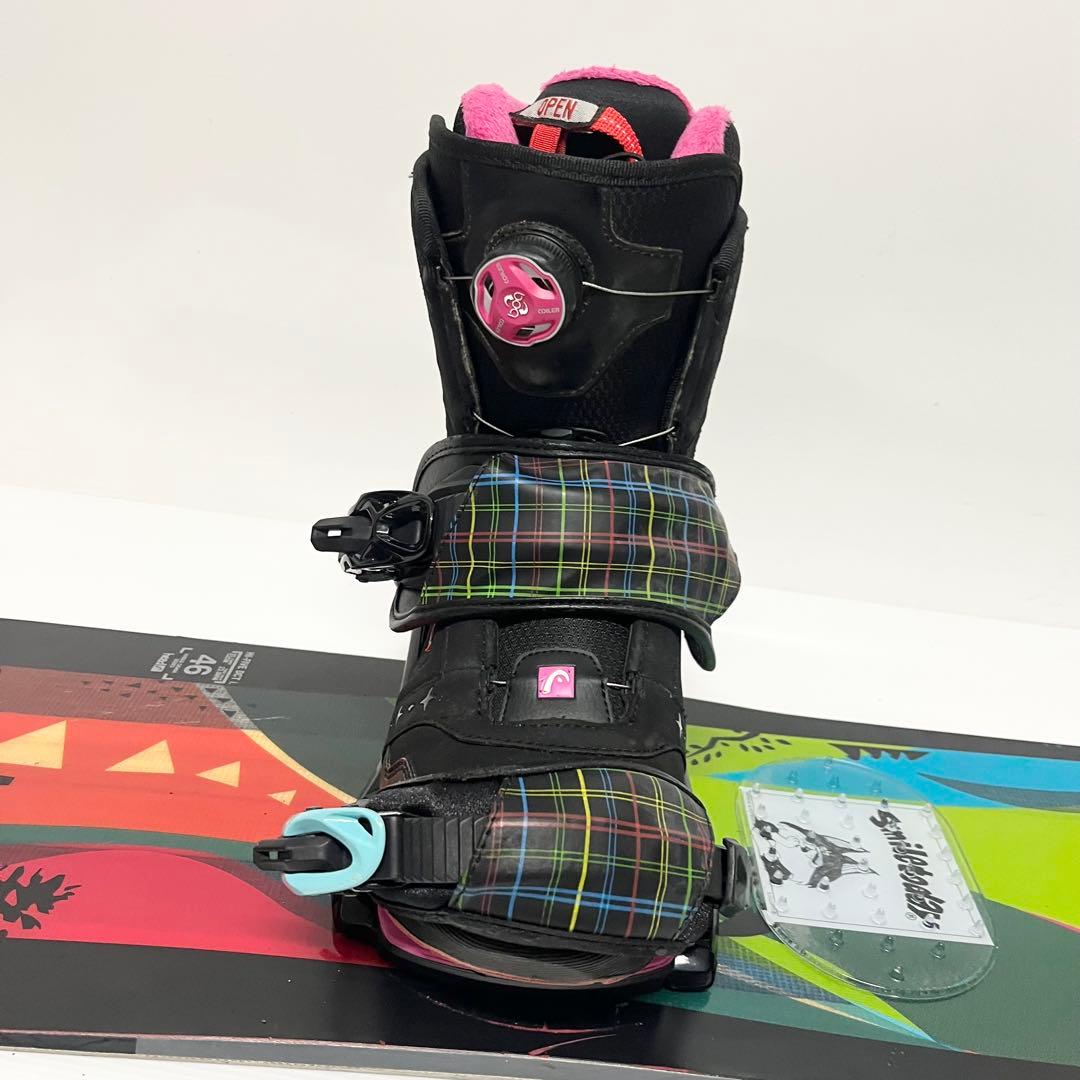 head レディース スノボセット　ヘッド　スノーボード ビンディング　板　美品
