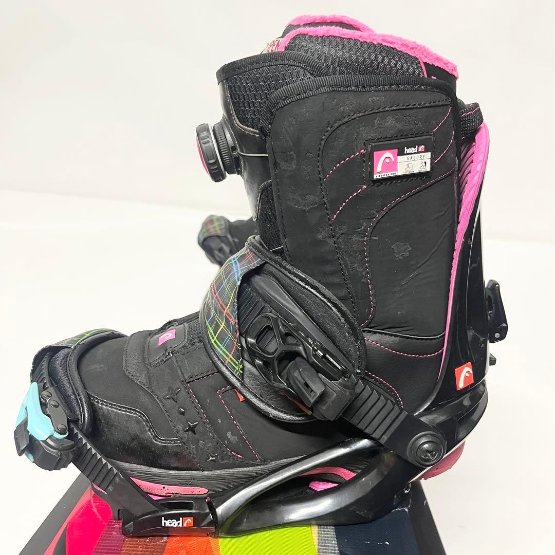 head レディース スノボセット　ヘッド　スノーボード ビンディング　板　美品