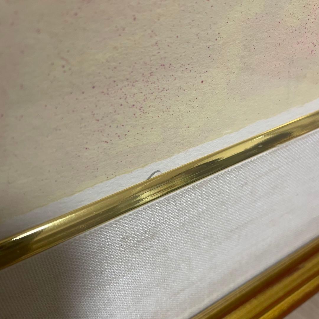 J・ピエール・カシニョール 浜辺のブーケ リトグラフ 絵画 希少