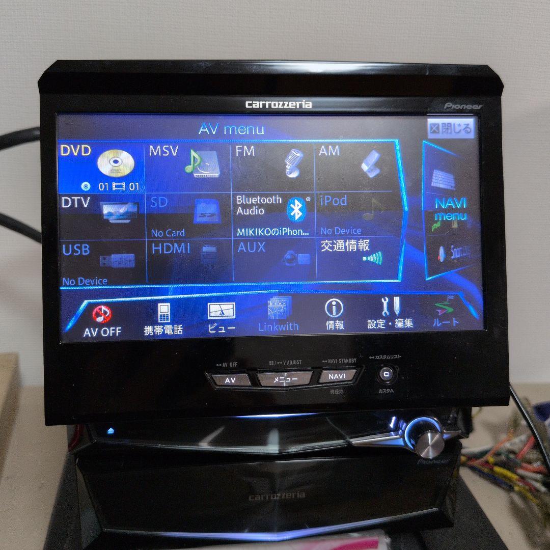 244 タッチパネル不良ジャンク品 AVIC-VH0009 カロッツェリア
