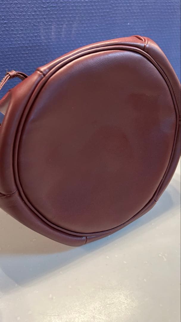 ［超美品］CARTIER マストライン 巾着 ショルダーバッグ