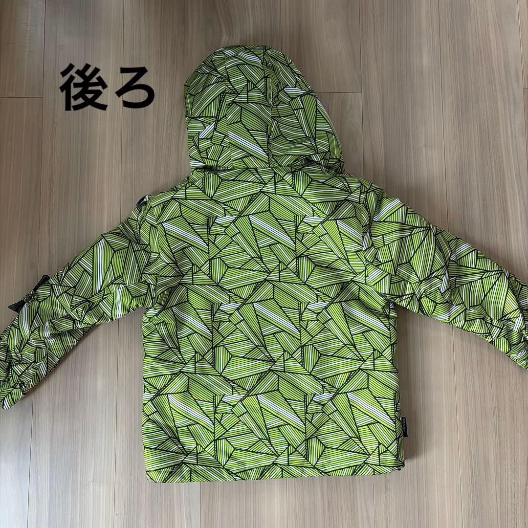 JOY RIDE スノーボードウェア 130cmグリーン 上下セット