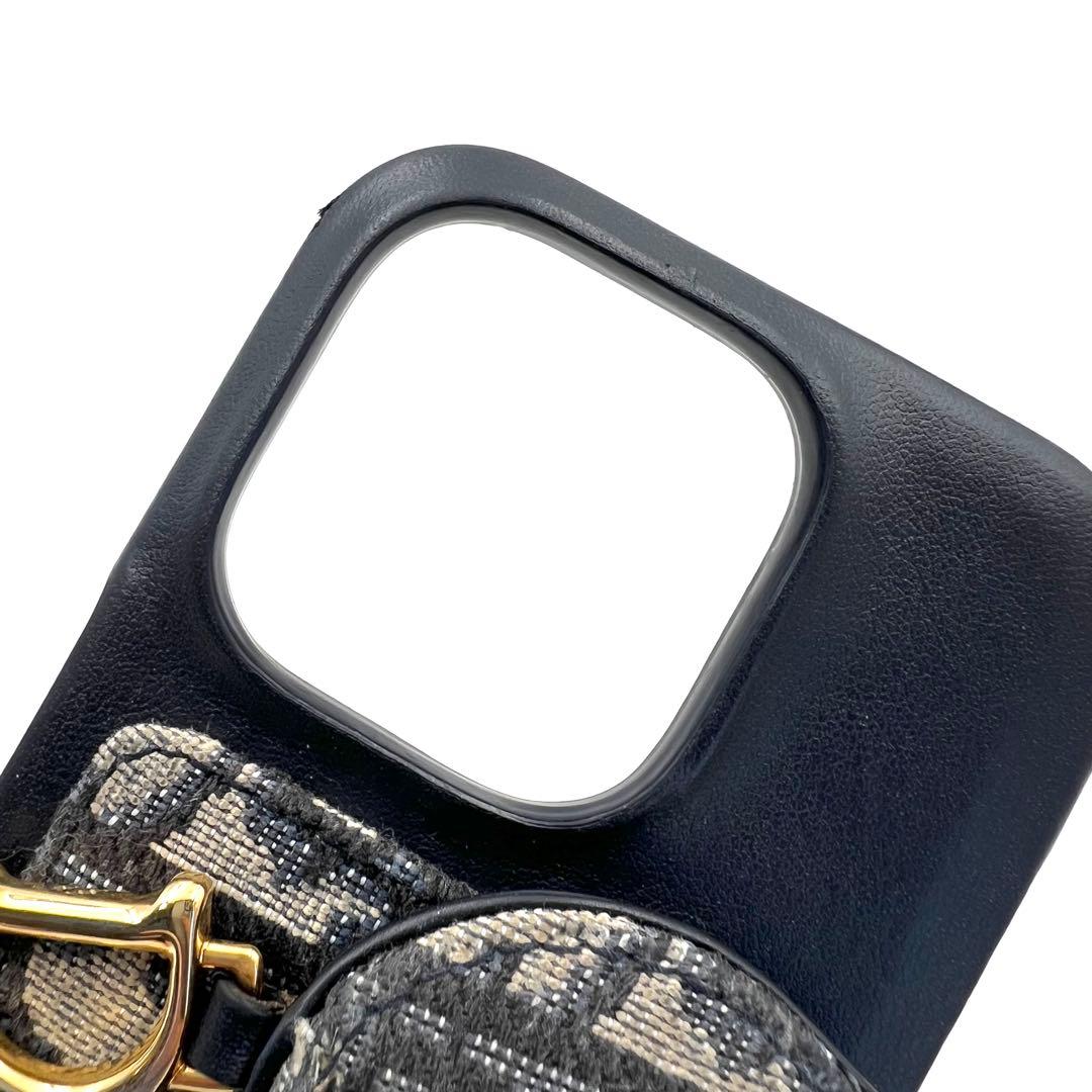 《美品》Christian Dior オブリーク14pro iPhoneケース