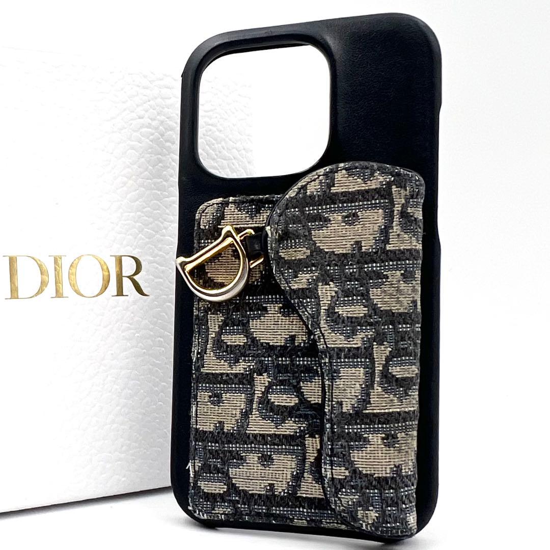 《美品》Christian Dior オブリーク14pro iPhoneケース
