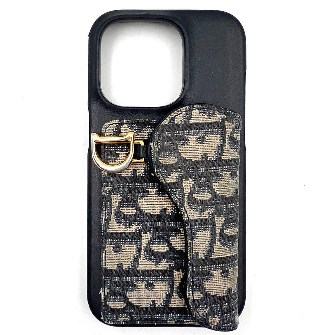 《美品》Christian Dior オブリーク14pro iPhoneケース