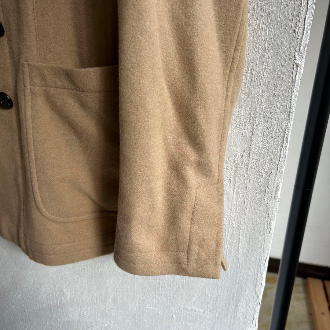 イタリア製 THE GIGI ダブル ウール テーラードジャケット ベージュ