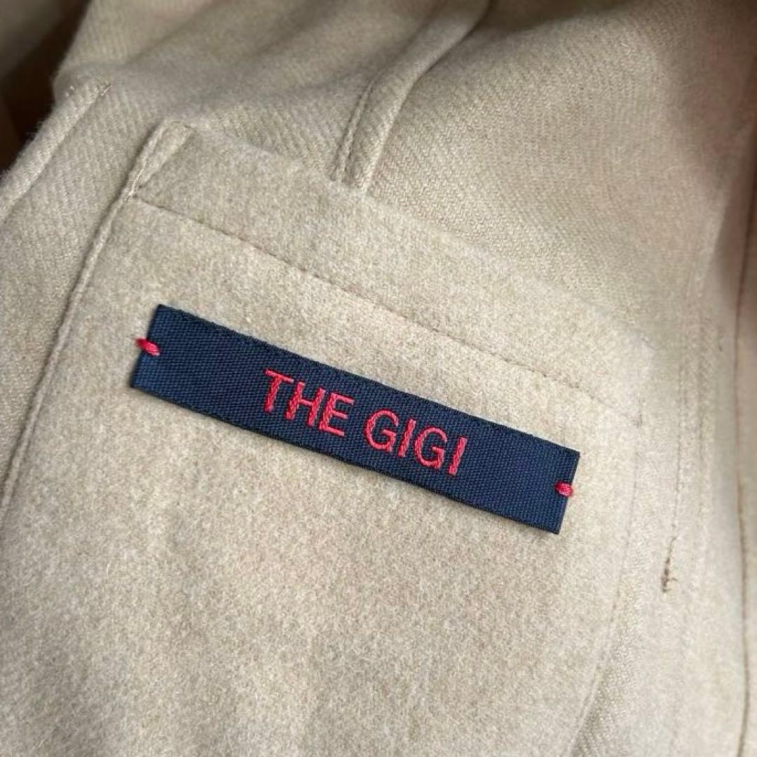イタリア製 THE GIGI ダブル ウール テーラードジャケット ベージュ