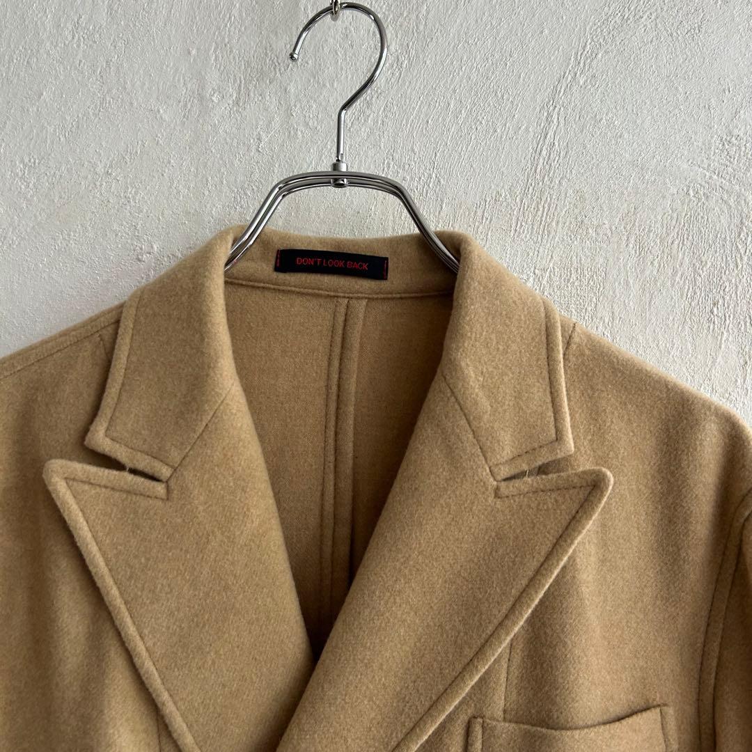 イタリア製 THE GIGI ダブル ウール テーラードジャケット ベージュ