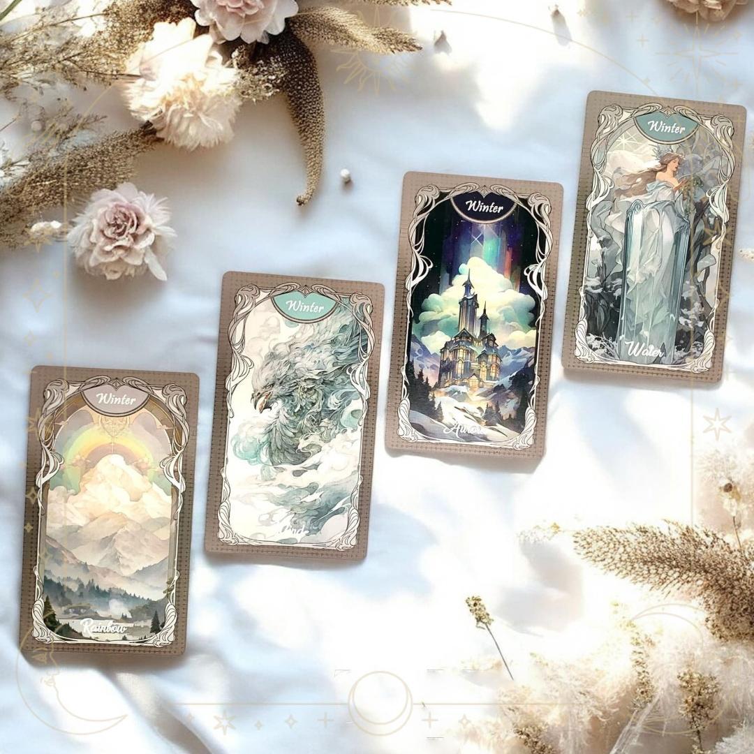 【正規品タロットカード】超レアなコレクターズデッキ✨美しい四季の庭のタロット