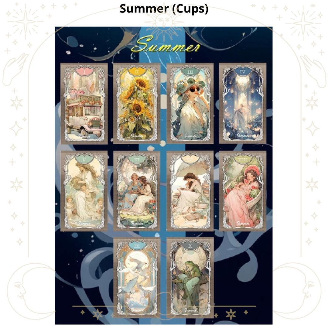 【正規品タロットカード】超レアなコレクターズデッキ✨美しい四季の庭のタロット