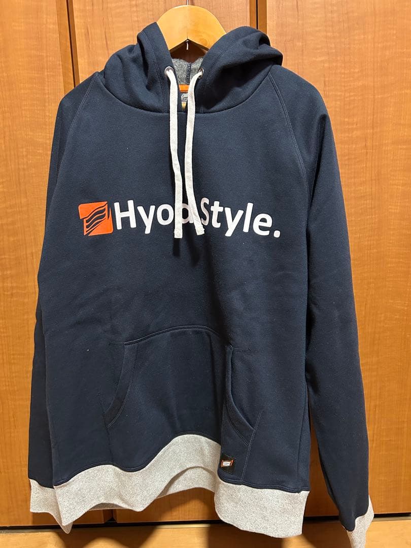 HyopStyle. ウインドブロックパーカー　Lサイズ ネイビー