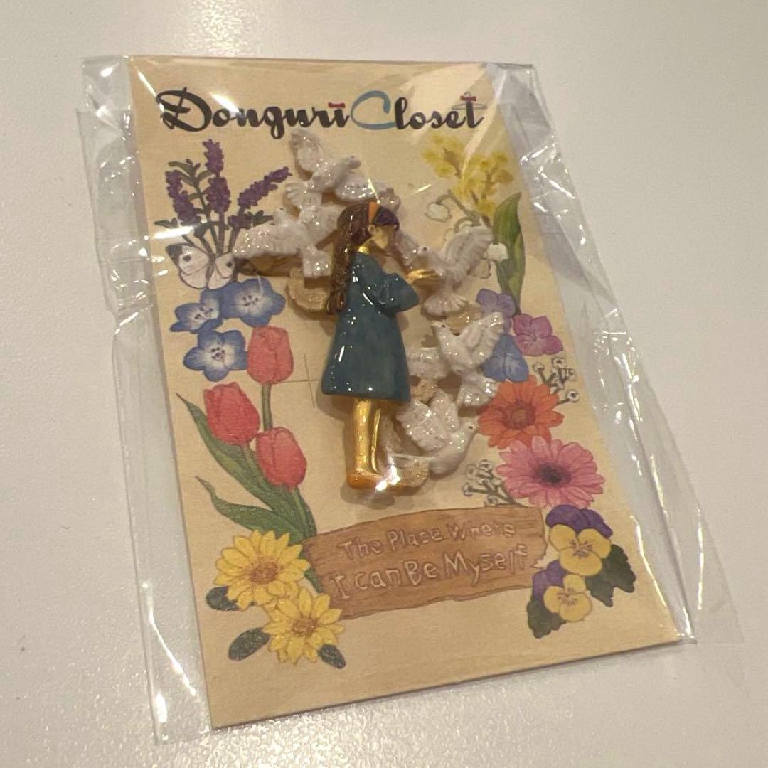 天空の城ラピュタ シータと白い鳩 限定 ブローチ