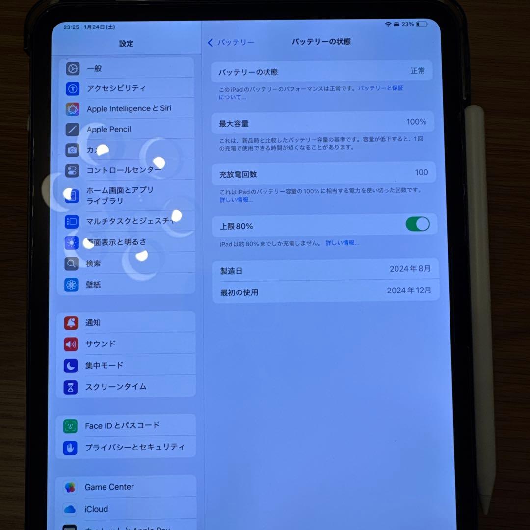 iPad Pro m4 11インチ　Wi-FiApple Pencil Pro付