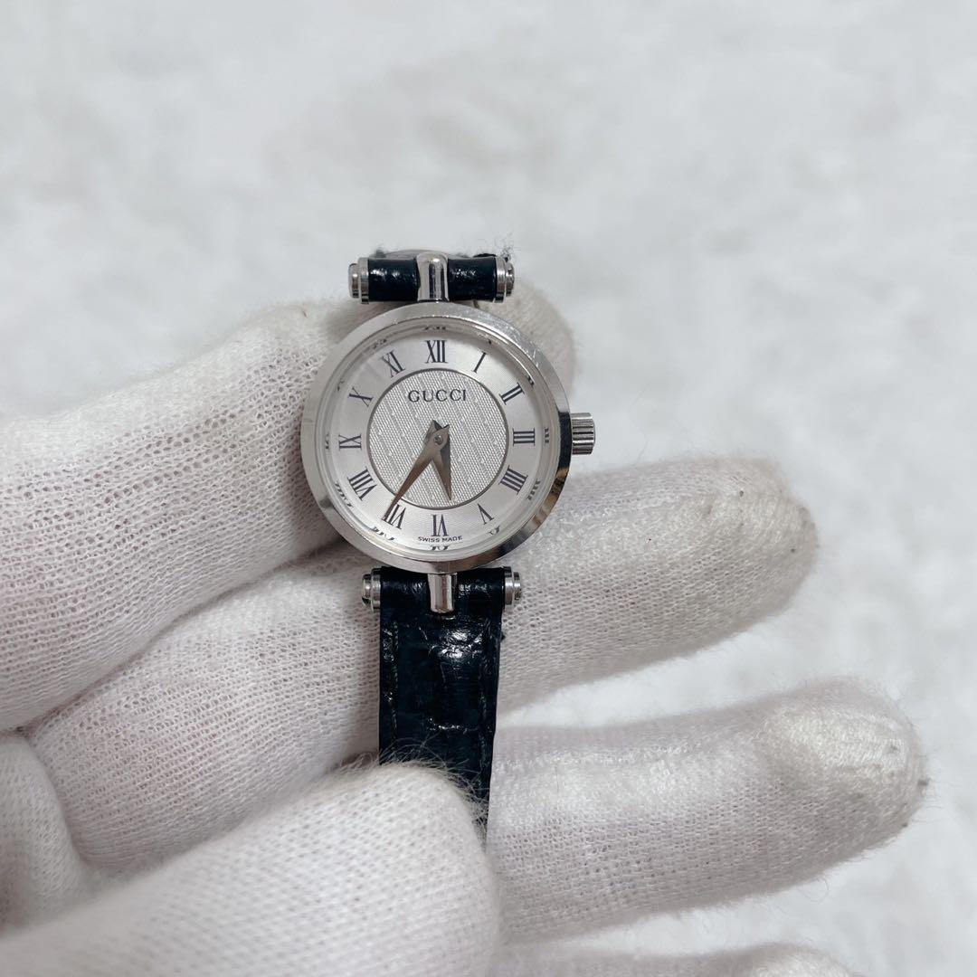 GUCCI グッチ 腕時計 2040L 箱付き レディース レザー フリー