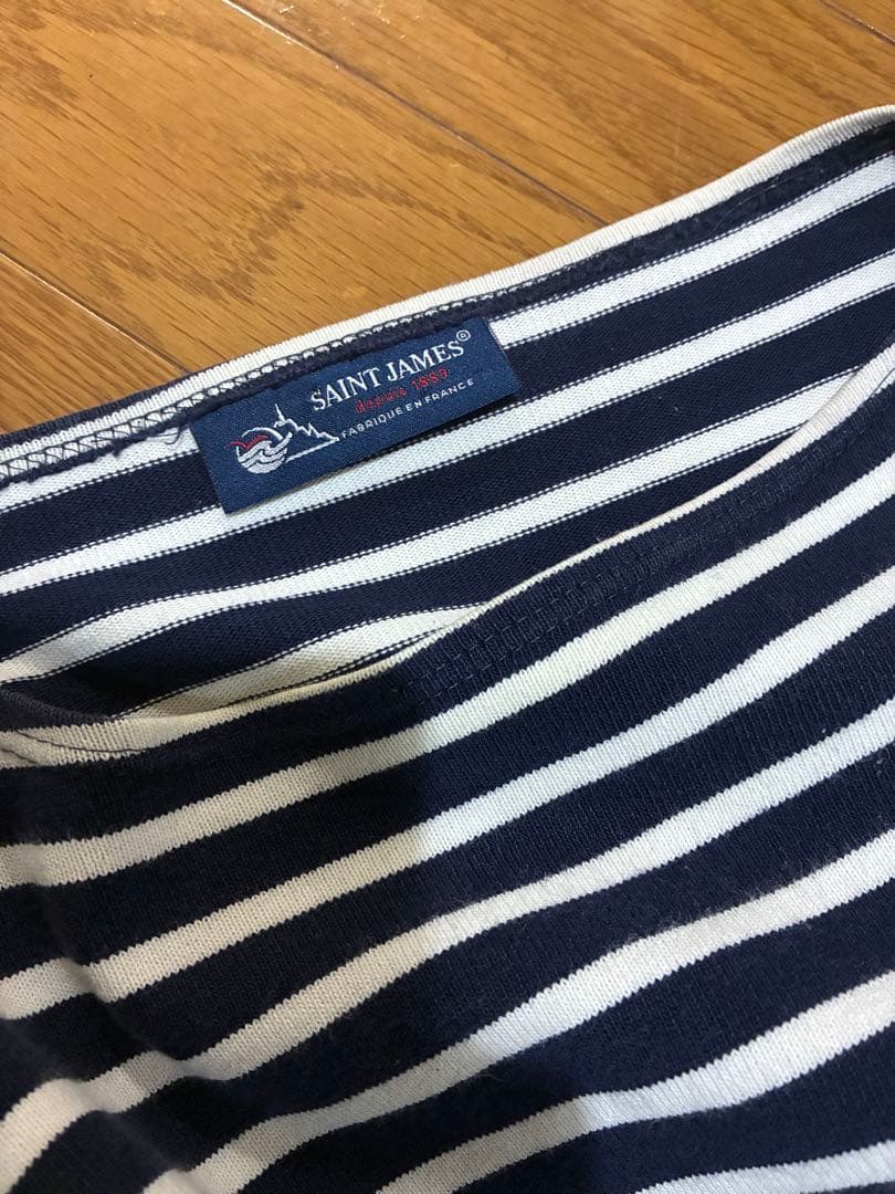 ひ*で様 3枚セット　セントジェームス ボーダー　無地　グレー　紺　バスクシャツ