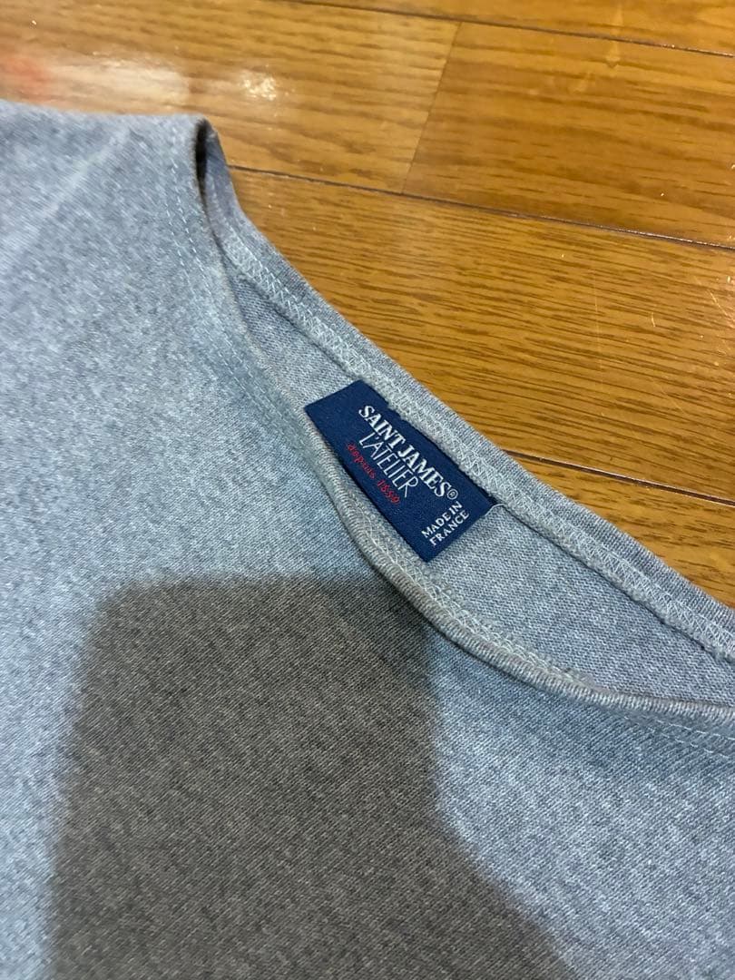 ひ*で様 3枚セット　セントジェームス ボーダー　無地　グレー　紺　バスクシャツ