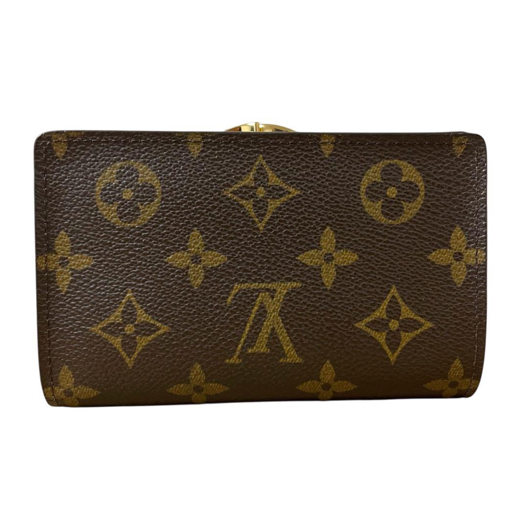 【美品】ルイヴィトン/二つ折り財布/ヴィエノワ/がま口財布/モノグラム