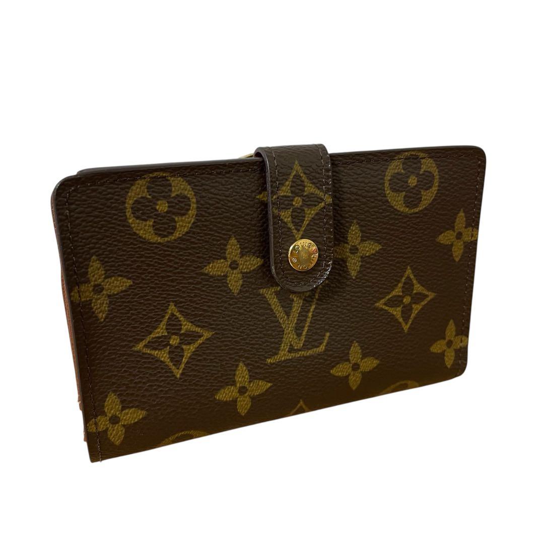 【美品】ルイヴィトン/二つ折り財布/ヴィエノワ/がま口財布/モノグラム