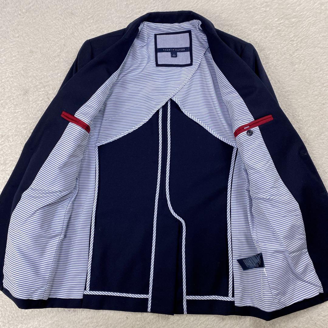 極美品・現行タグ　トミーヒルフィガー　テーラードジャケット　金ボタン　Ｍ