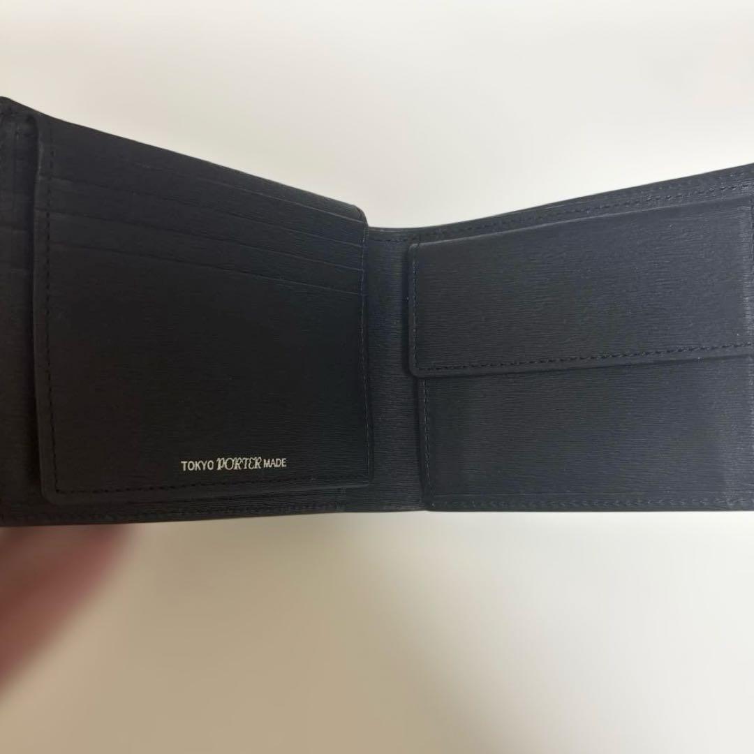 【新品】PORTER CURRENT 052-02203 【ブラック】二つ折財布