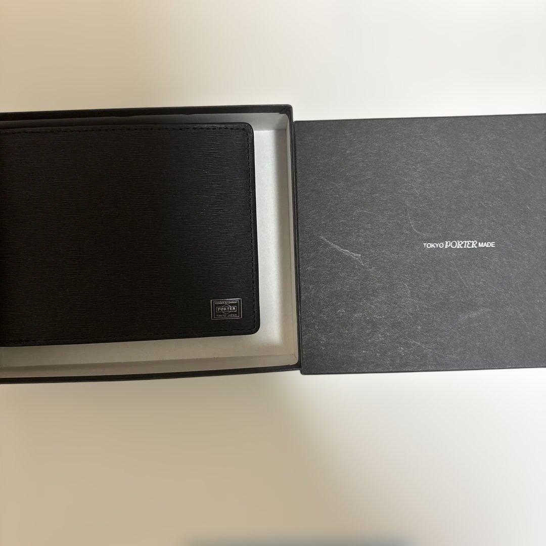 【新品】PORTER CURRENT 052-02203 【ブラック】二つ折財布