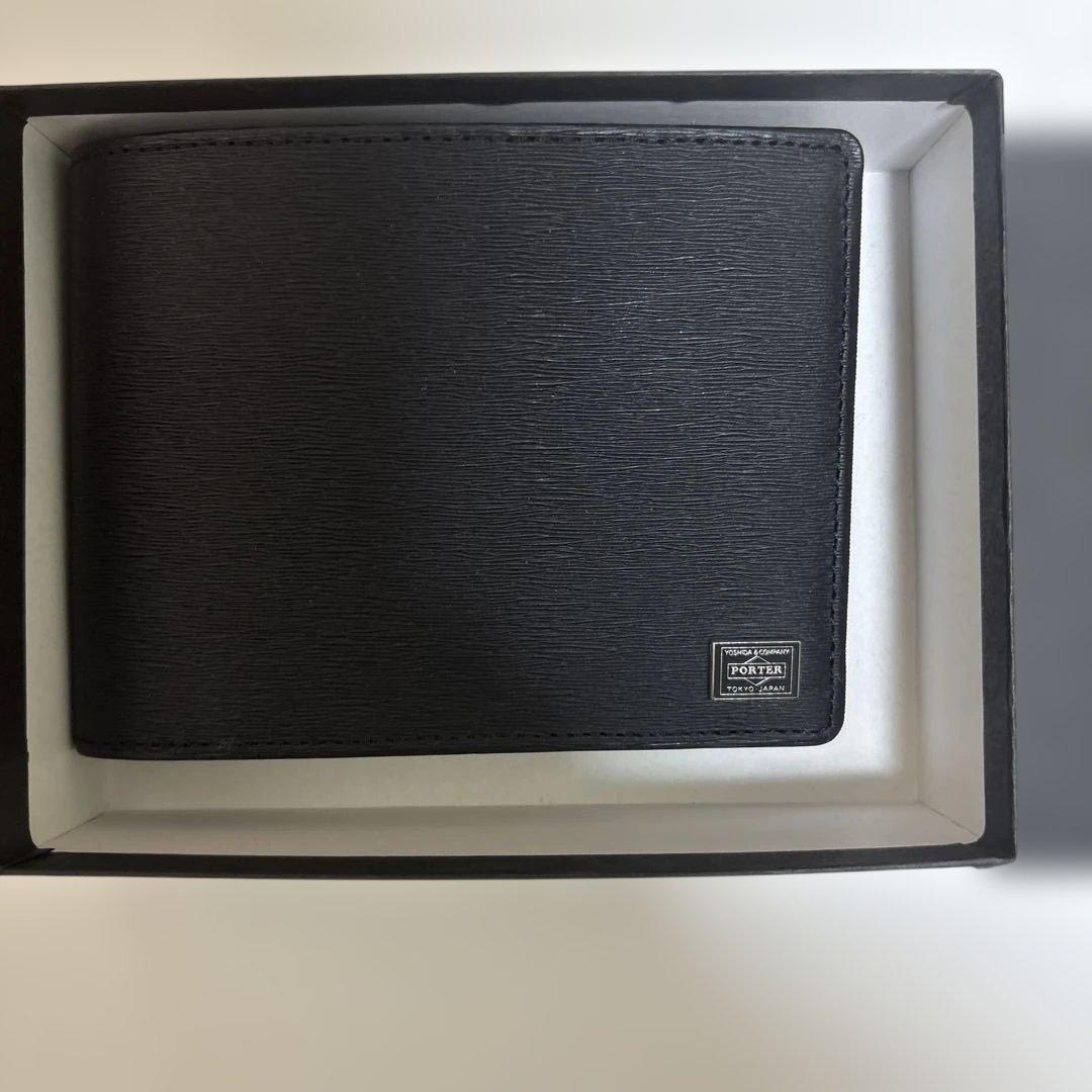 【新品】PORTER CURRENT 052-02203 【ブラック】二つ折財布