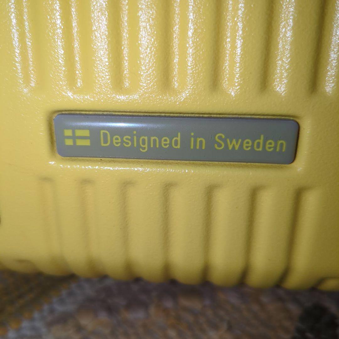 美品◆イノベーター 機内持込 イエロースーツケース キャリーケース TSAロック