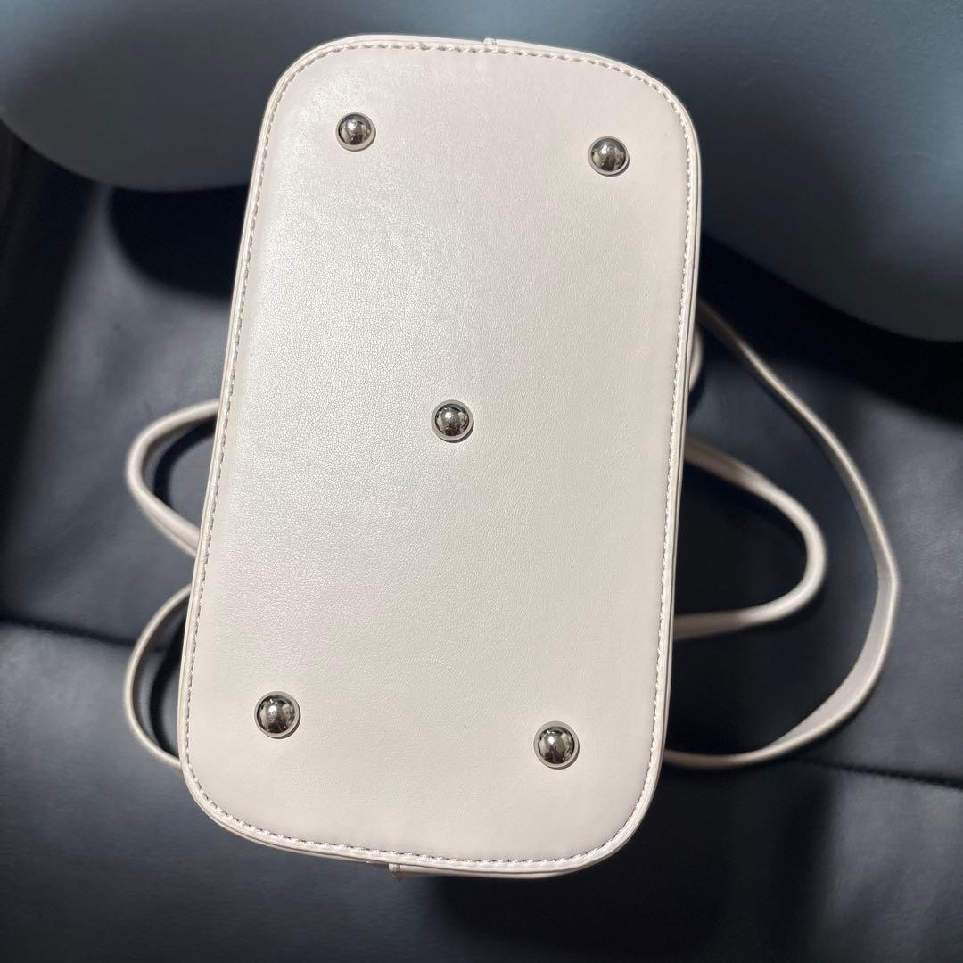 pium キルティングリボンバッグ