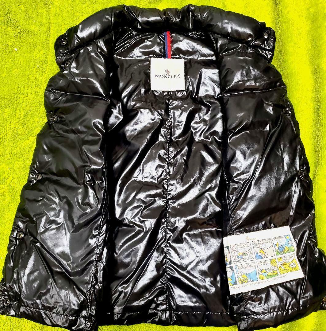 代理店タグ美品！胸元ぱっちりワッペンMONCLER ダウン ベスト モンクレール