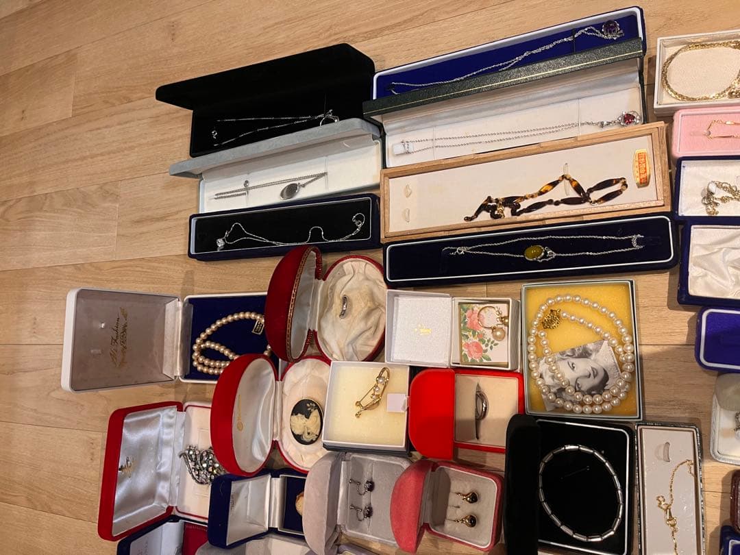 0125-1 遺品整理　ネックレス　リング　ブレスレット アクセサリー