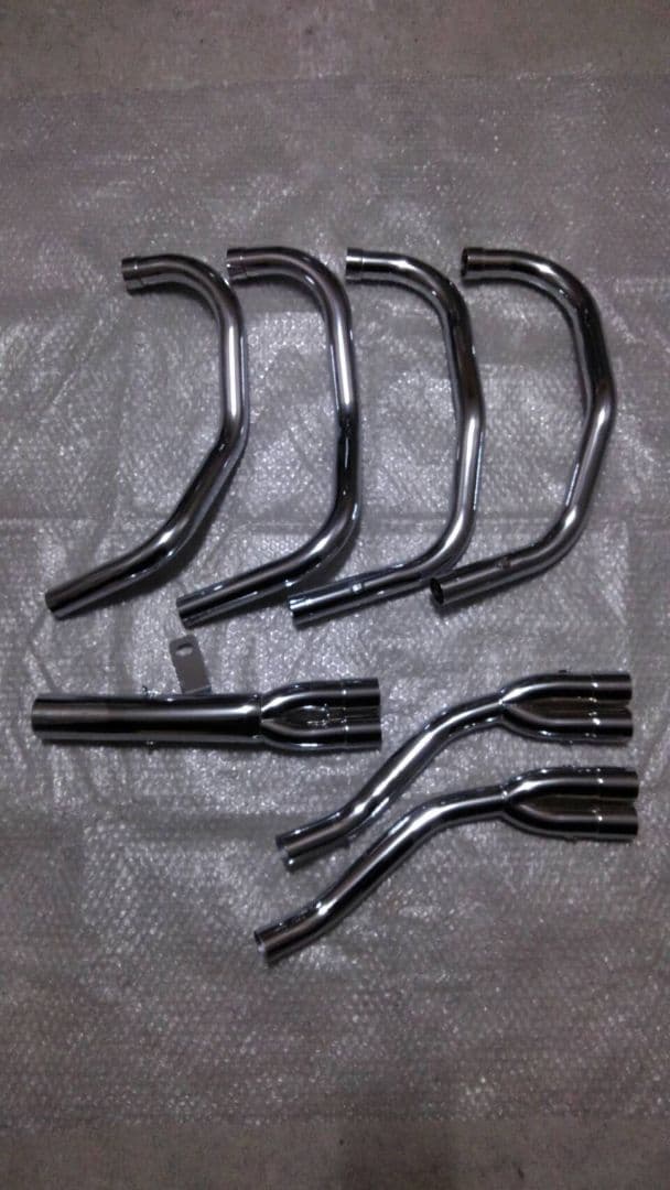 XJRのWRPイカズチ管タイプ(新品)　フランジ付き！XJにも♪音職人キレキレ！