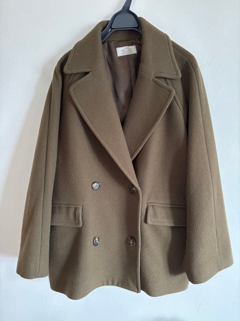 JOURNAL STANDARD relume 尾州ウールショートPコート 38