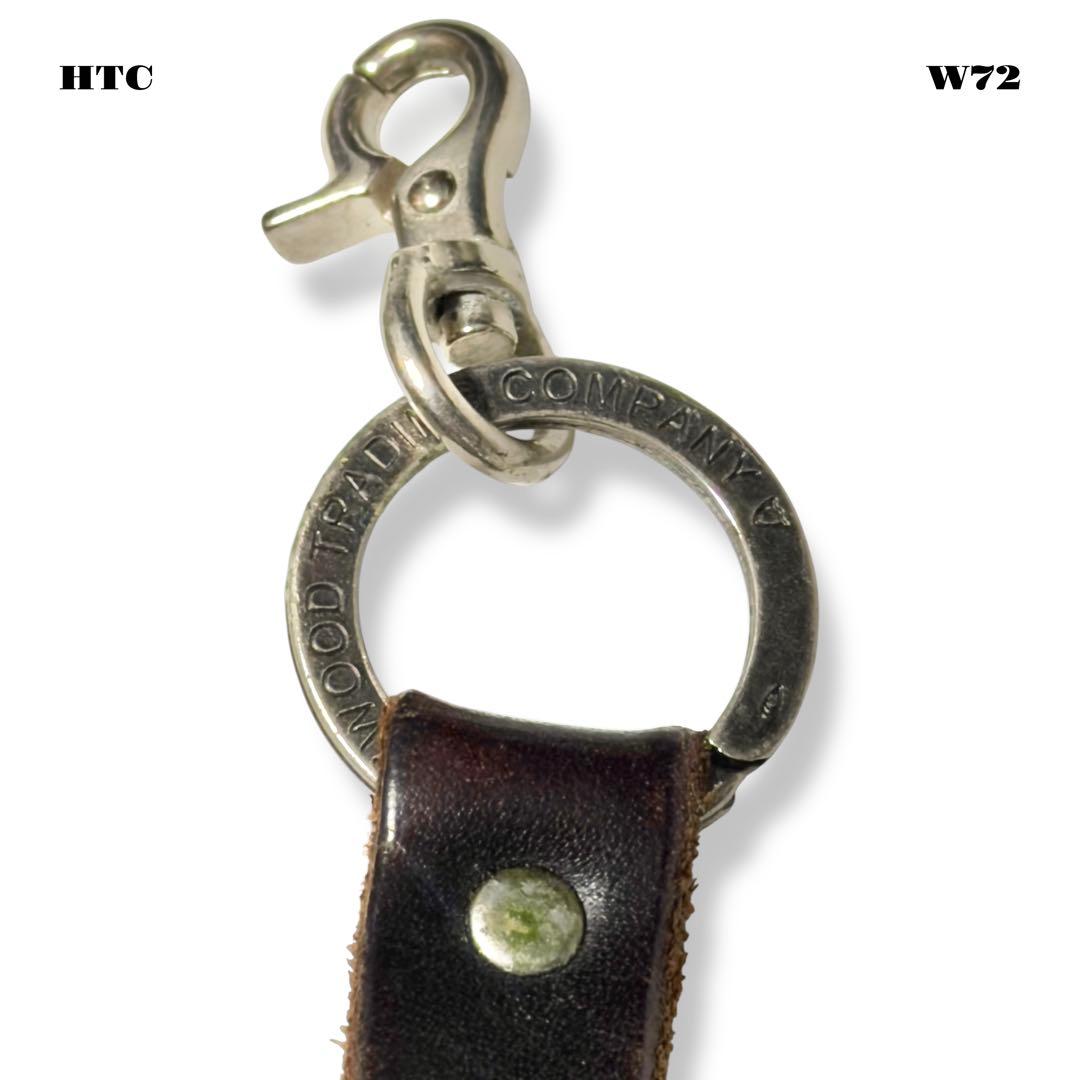 ★限定出品★ HTC ウォレット チェーン レザー スタッズ ブラック 黒青赤銀