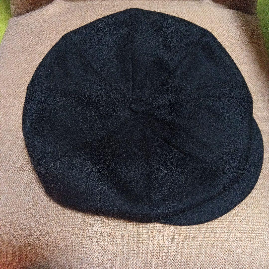 LOCK & CO HATTERS ブラックベレー帽 7 1/8