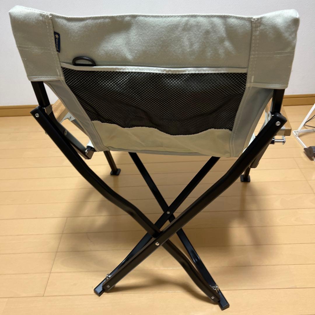 スノーピーク peak ローチェア ショート アイボリー