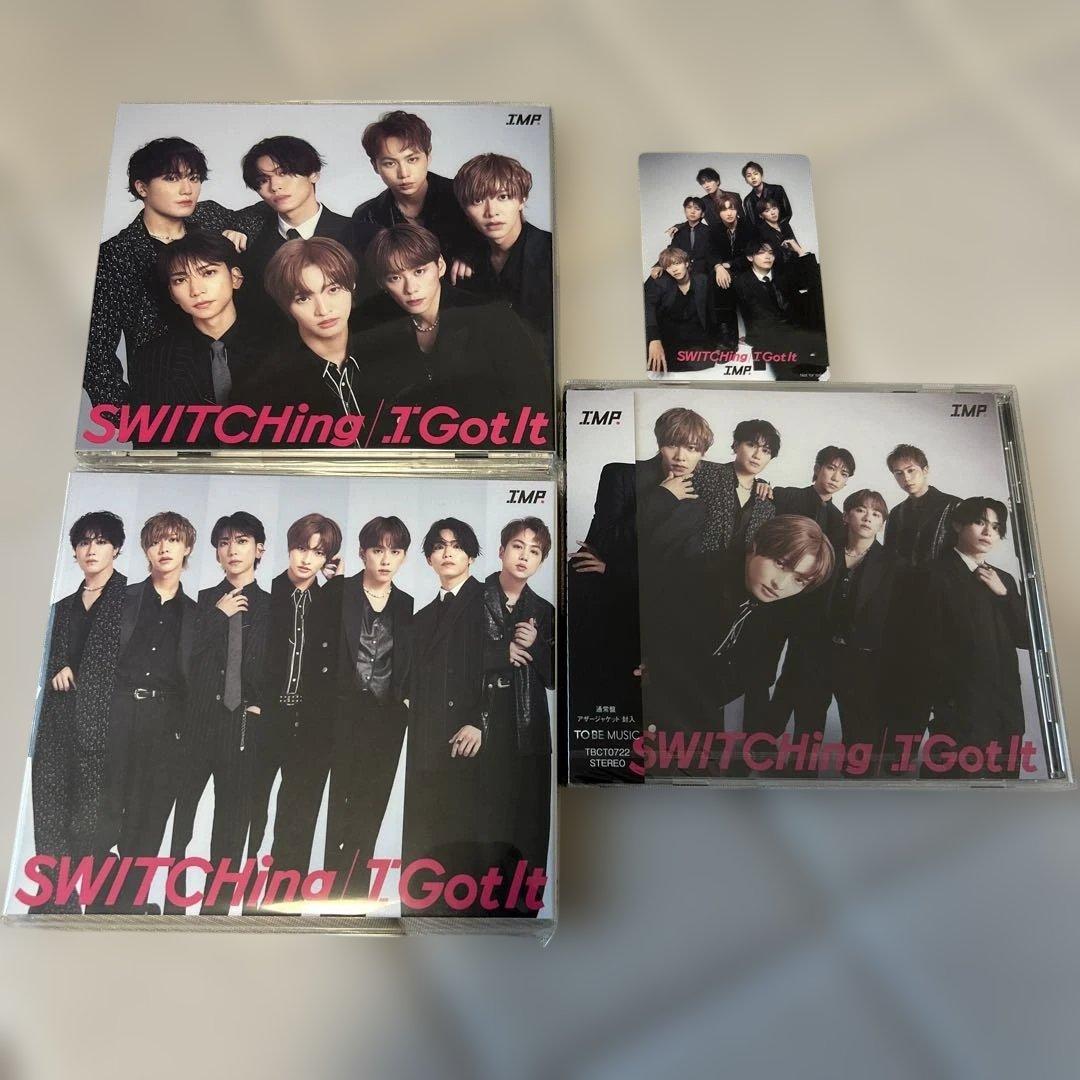 【新品未開封】IMP. SWITCHing I Got It CD 3形態 特典