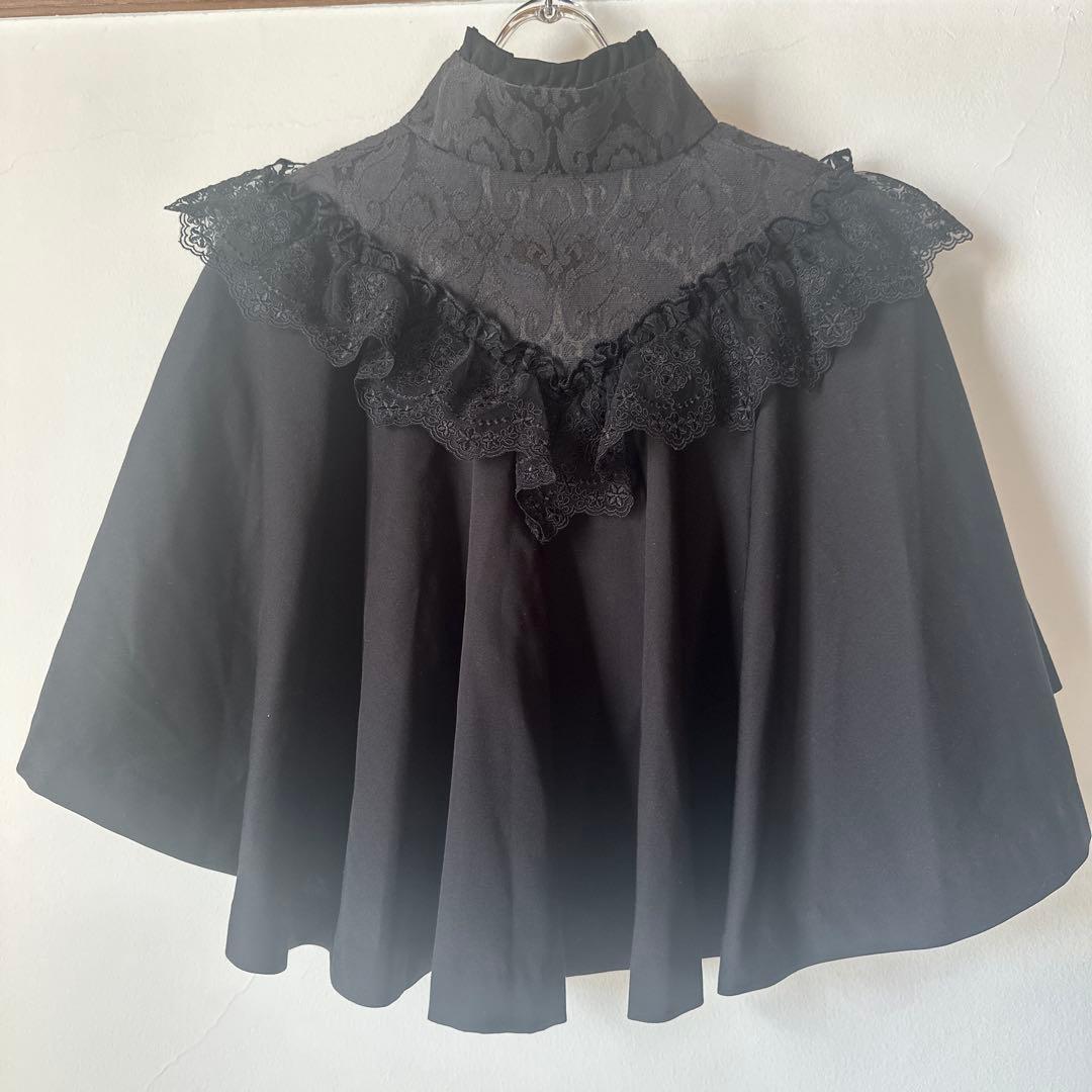 【試着のみ】Sheglit 小夜啼鳥のケープ