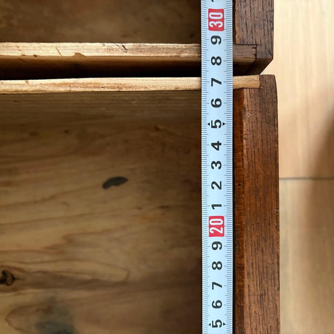 モールガラス 収納棚 飾り棚 キャビネット 古家具