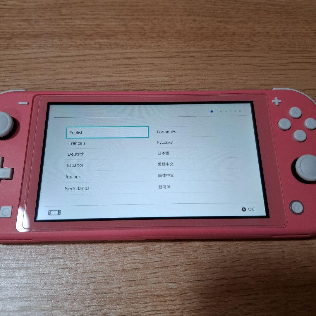 Switchライト ピンク(本体のみ)