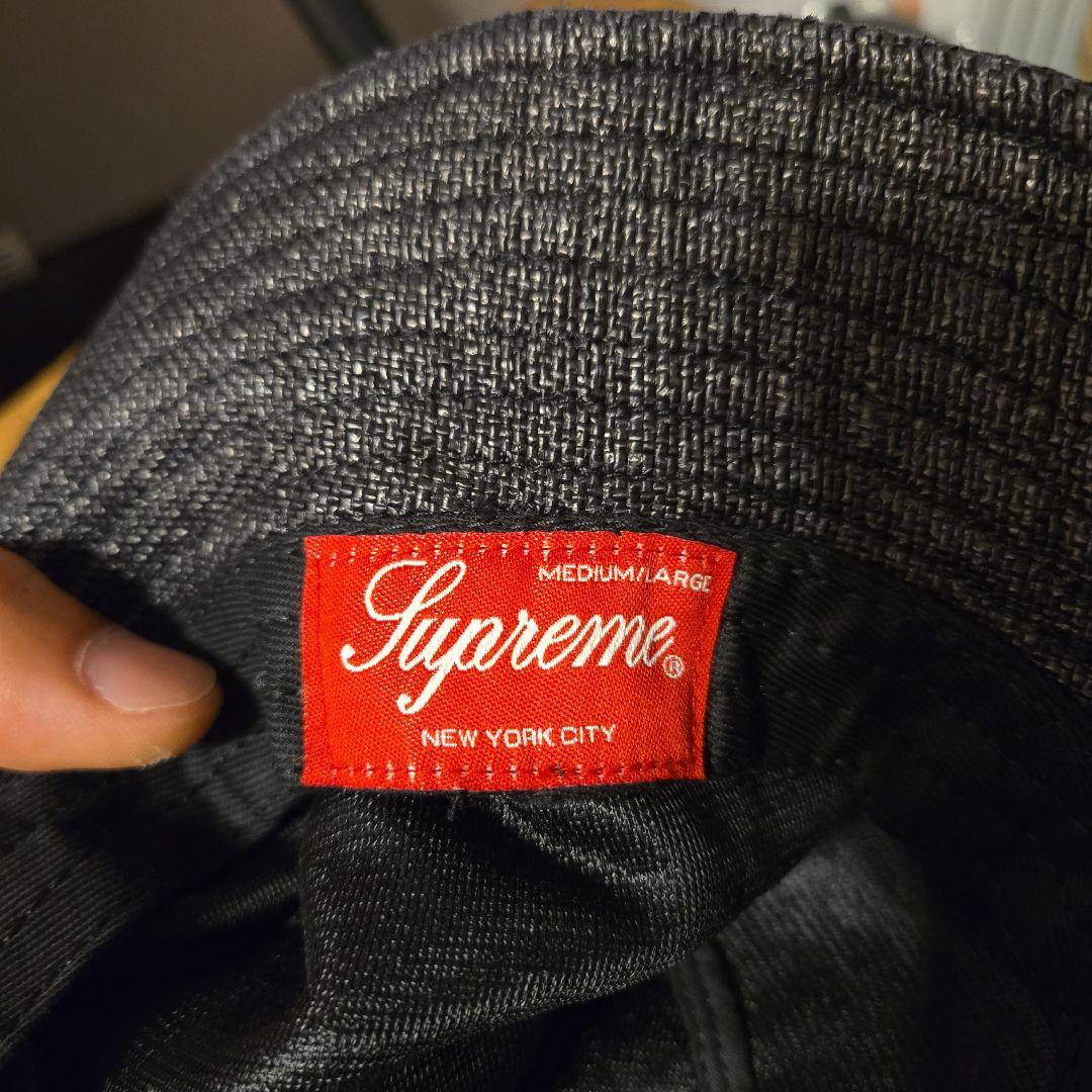 supreme バケットハット M/L 黒