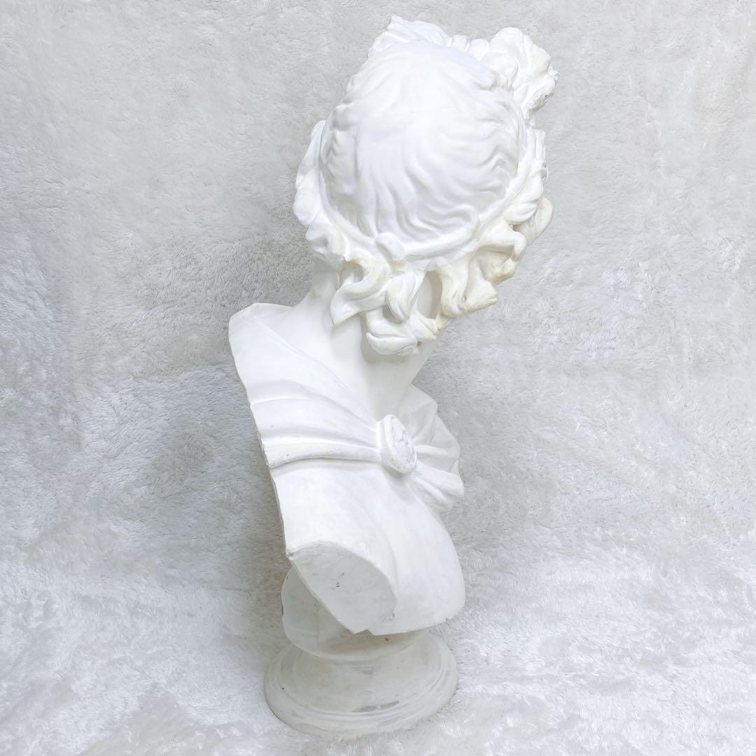 【石膏像】アポロン アポロ デッサン 大サイズ 胸像 美術 教材 日本製 入試