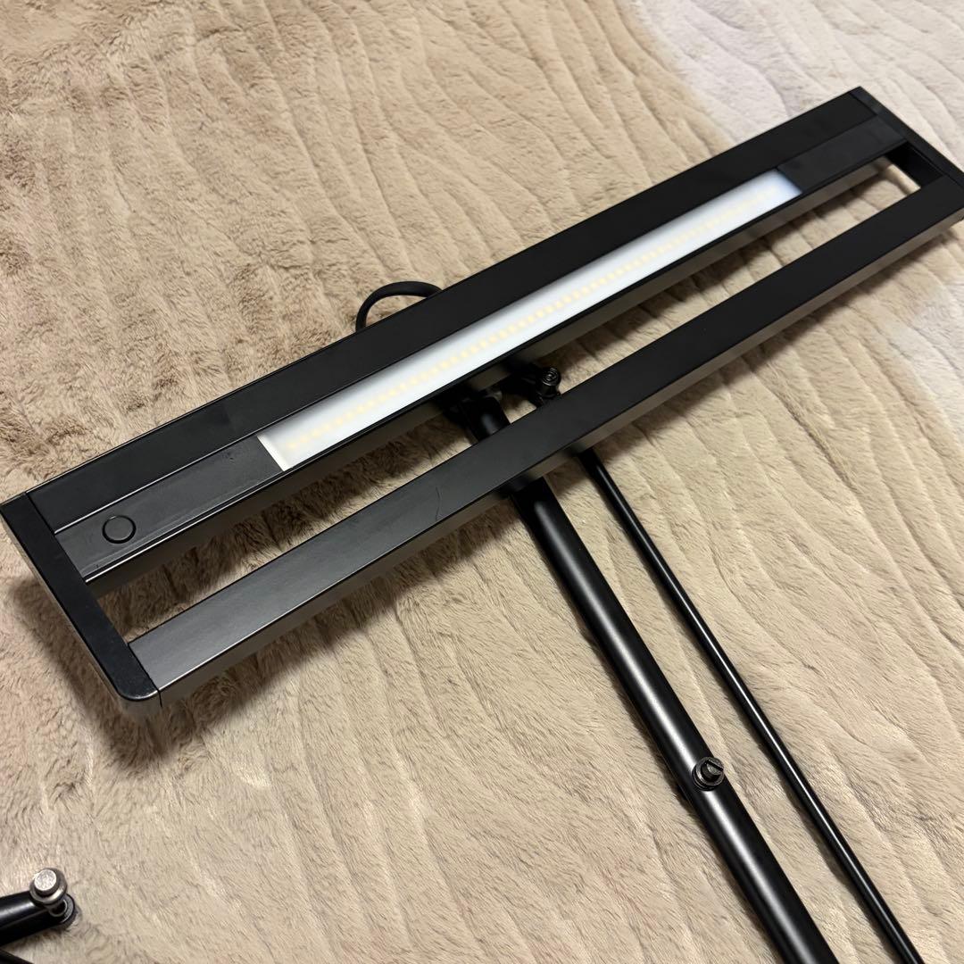 山田照明 Z-LIGHT Z-80PROIIB LEDデスクライト ブラック