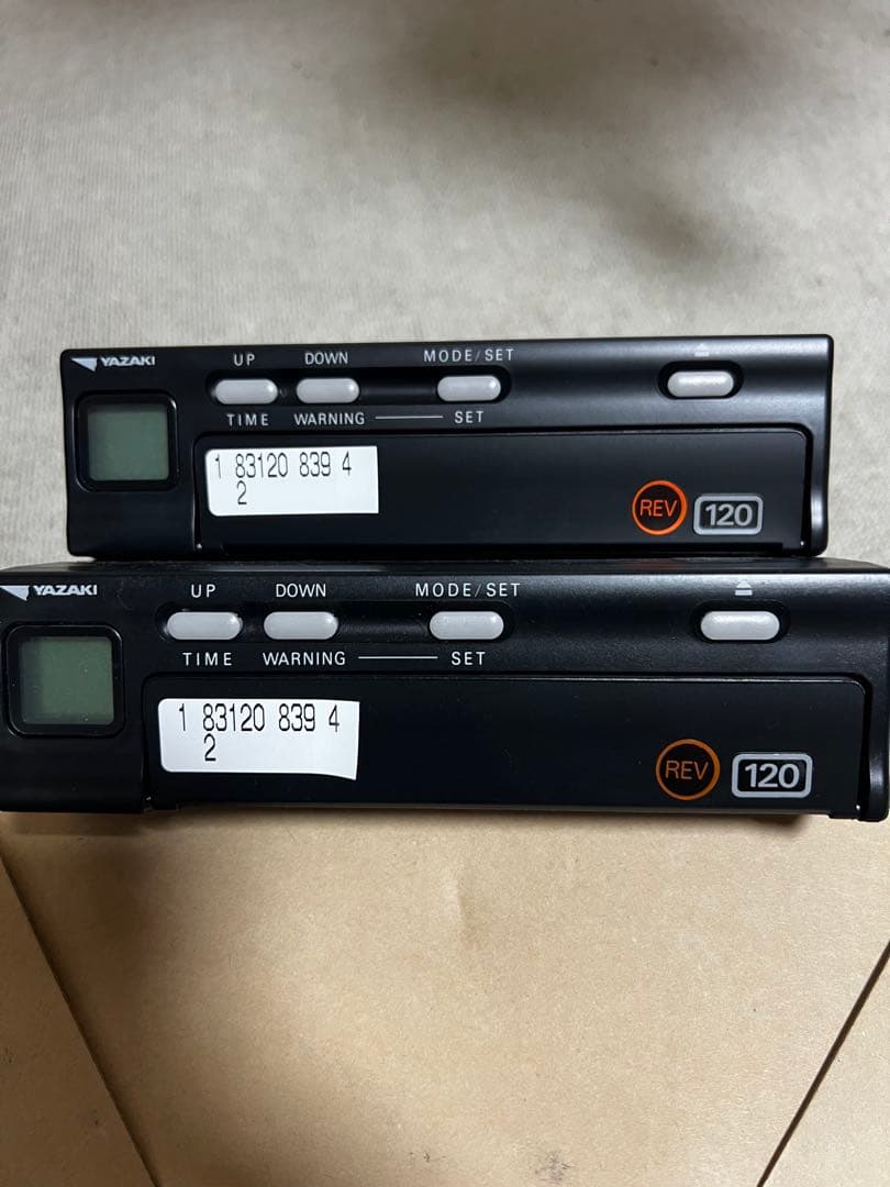 YAZAKI タコグラフ 2台セット