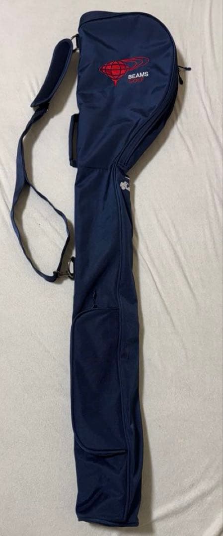 BEAMS GOLF：ゴルフバッグ／ネイビー