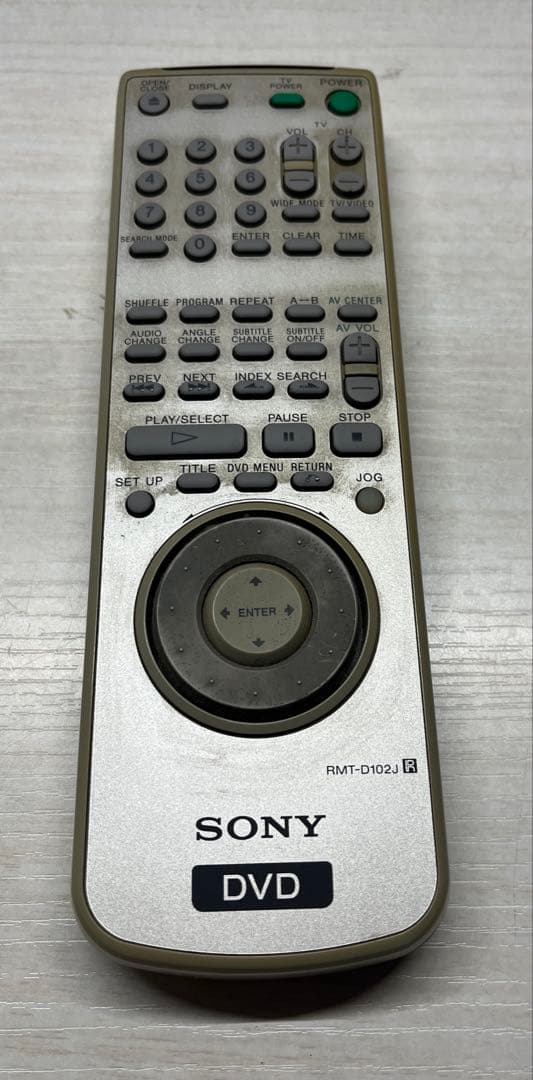 動作品　DVP-M30 sony CD DVD プレーヤー　リモコン