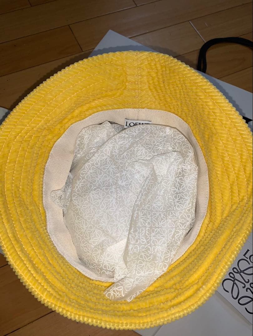 ジ*ン様 LOEWE イエローバケットハット 57【新品未使用品】お得品