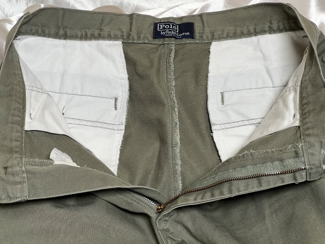 ポロラルフローレン　メンズチノパン　POLO CHINO 希少U.S.A.製