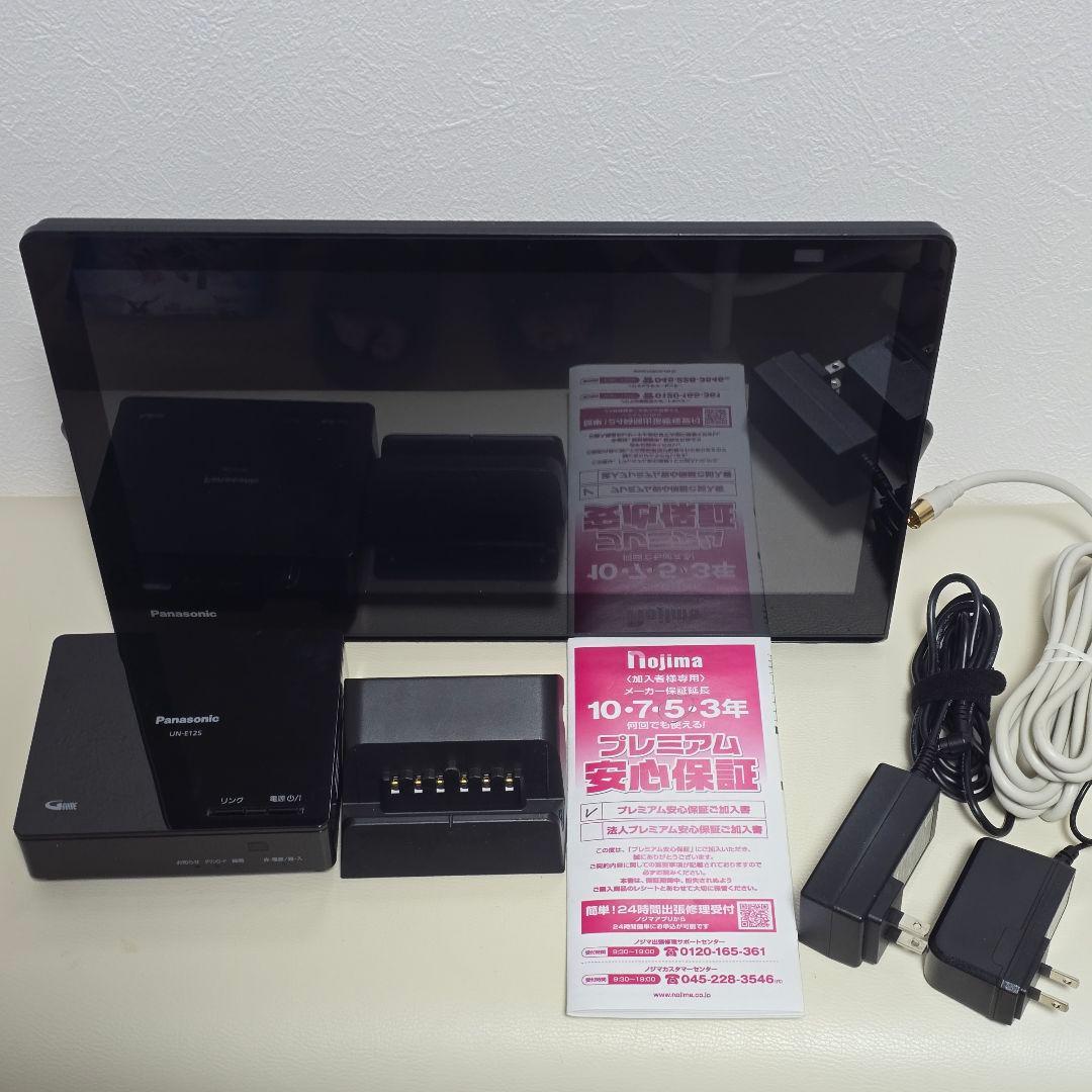 パナソニック プ ビエラ １５インチ ２０２４年製 ポータブルテレビ ５年保証付