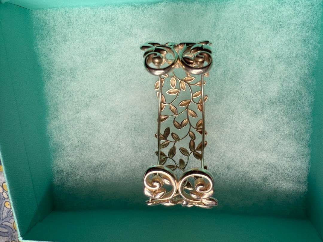 ❤️希少品❤️ティファニー　シルバーカフ　パロマ・ピカソ　オリーブリーフコレクション